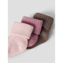 NAME IT 3-Pak Strømper Nobba Lilas Lotus